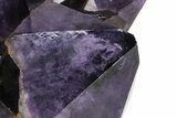 Deep Purple Amethyst Crystal Cluster With Huge Crystals #223339-3